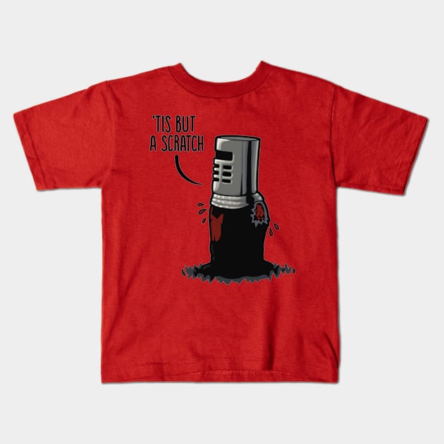 tis but a stratch funny Kids T-Shirt by lady maker 794